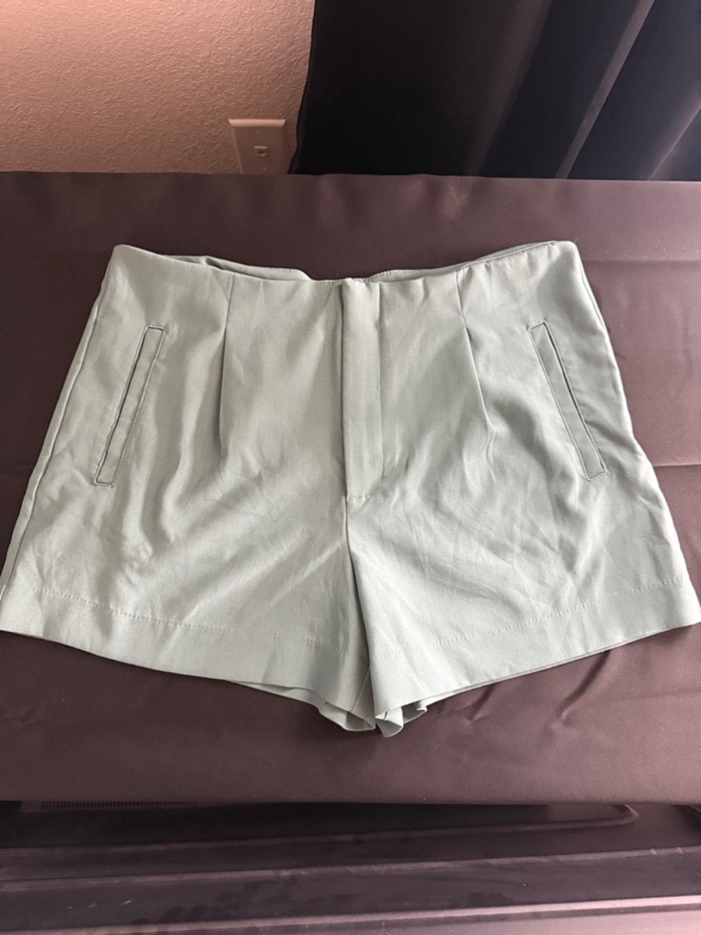 a new day High-Rise Sage Green Women's Shorts